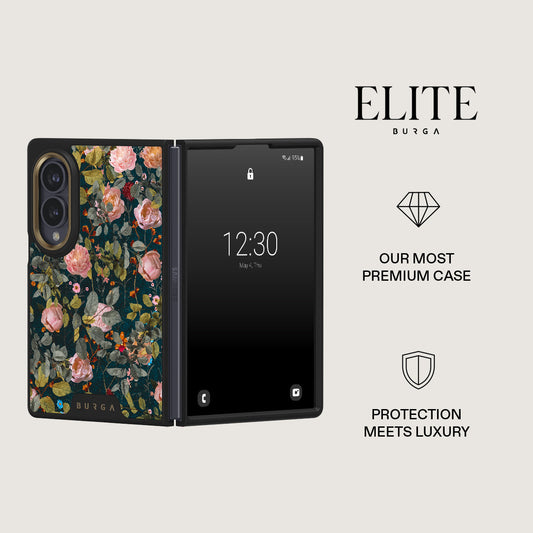Bloomy Garden - Vintage Samsung Galaxy Z Fold 8 Case