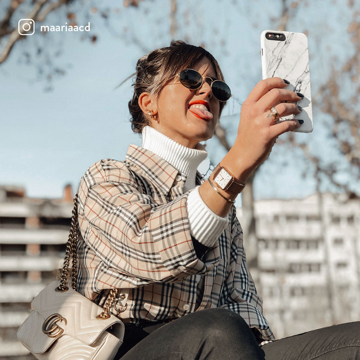 Satin White - Marble Xiaomi 17 Case