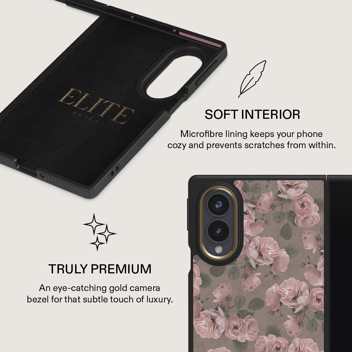 Vintage Glamour - Samsung Galaxy Z Fold 8 Case