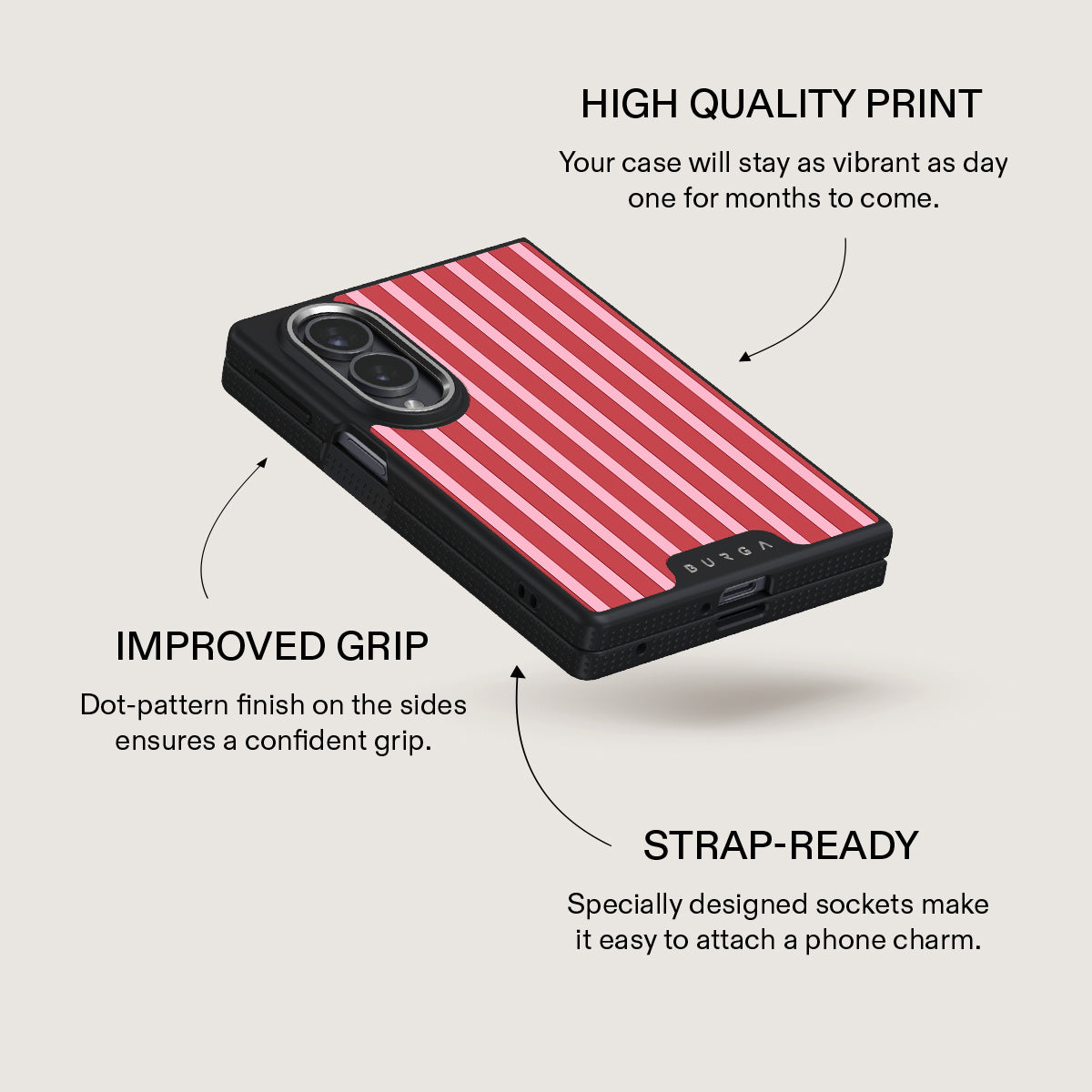 Strawberry Jam - Samsung Galaxy Z Fold 8 Case