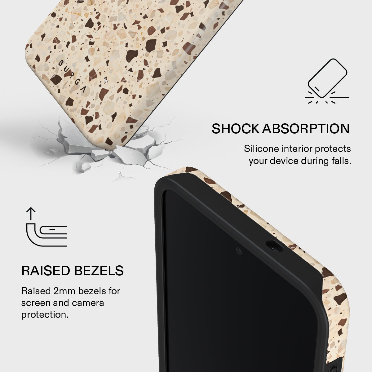 Distant Noise - Terazzo Samsung Galaxy S26 FE Case