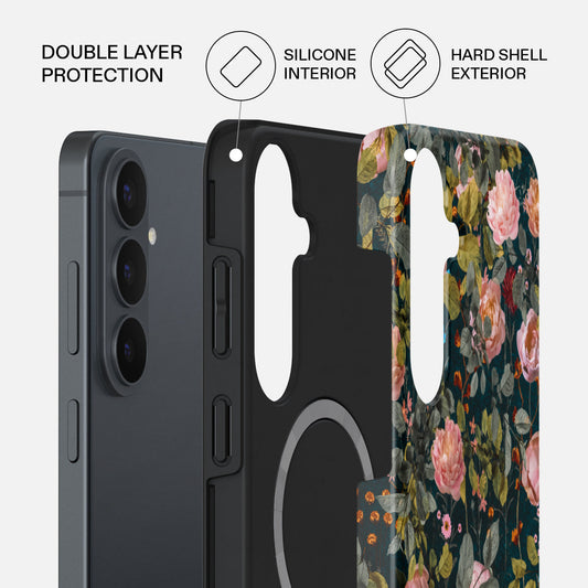 Bloomy Garden - Vintage Samsung Galaxy S26 FE Case