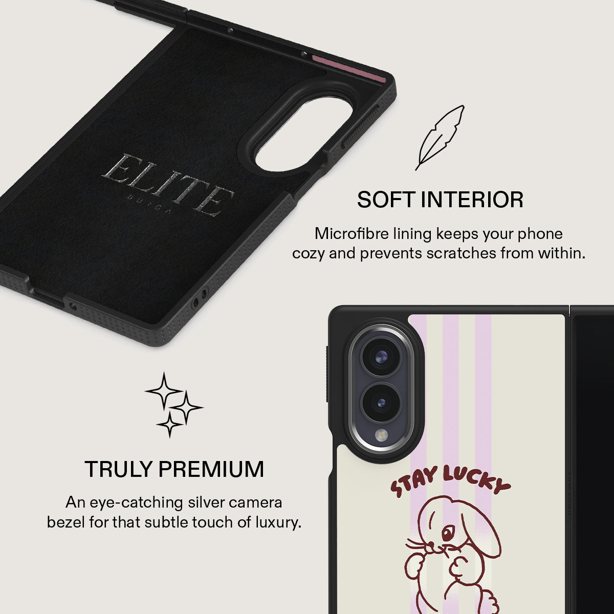 Stay Lucky - Samsung Galaxy Z Fold 8 Case