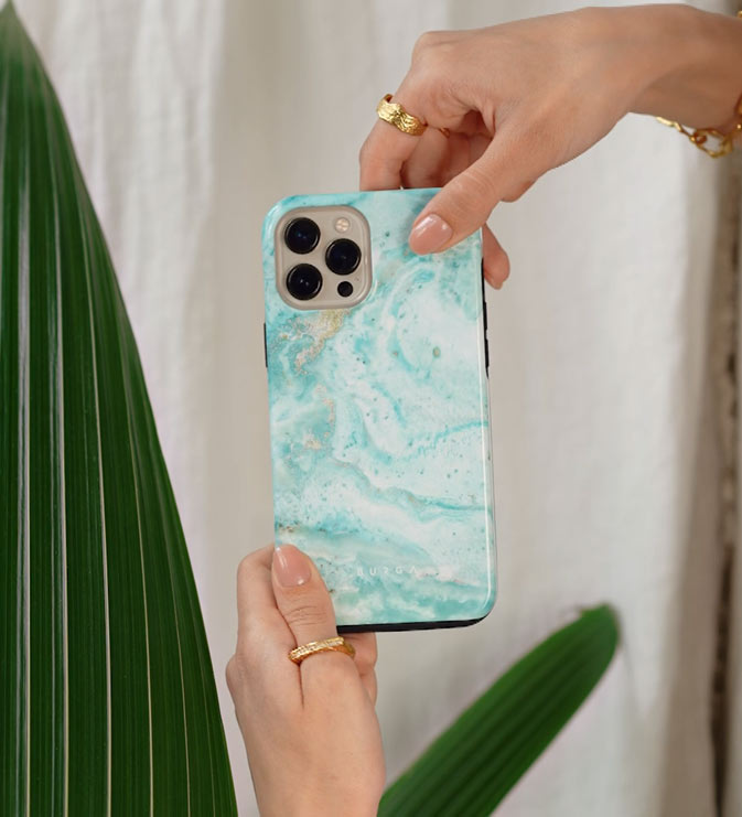 Uluwatu Waves - Teal Xiaomi 17 Ultra Case