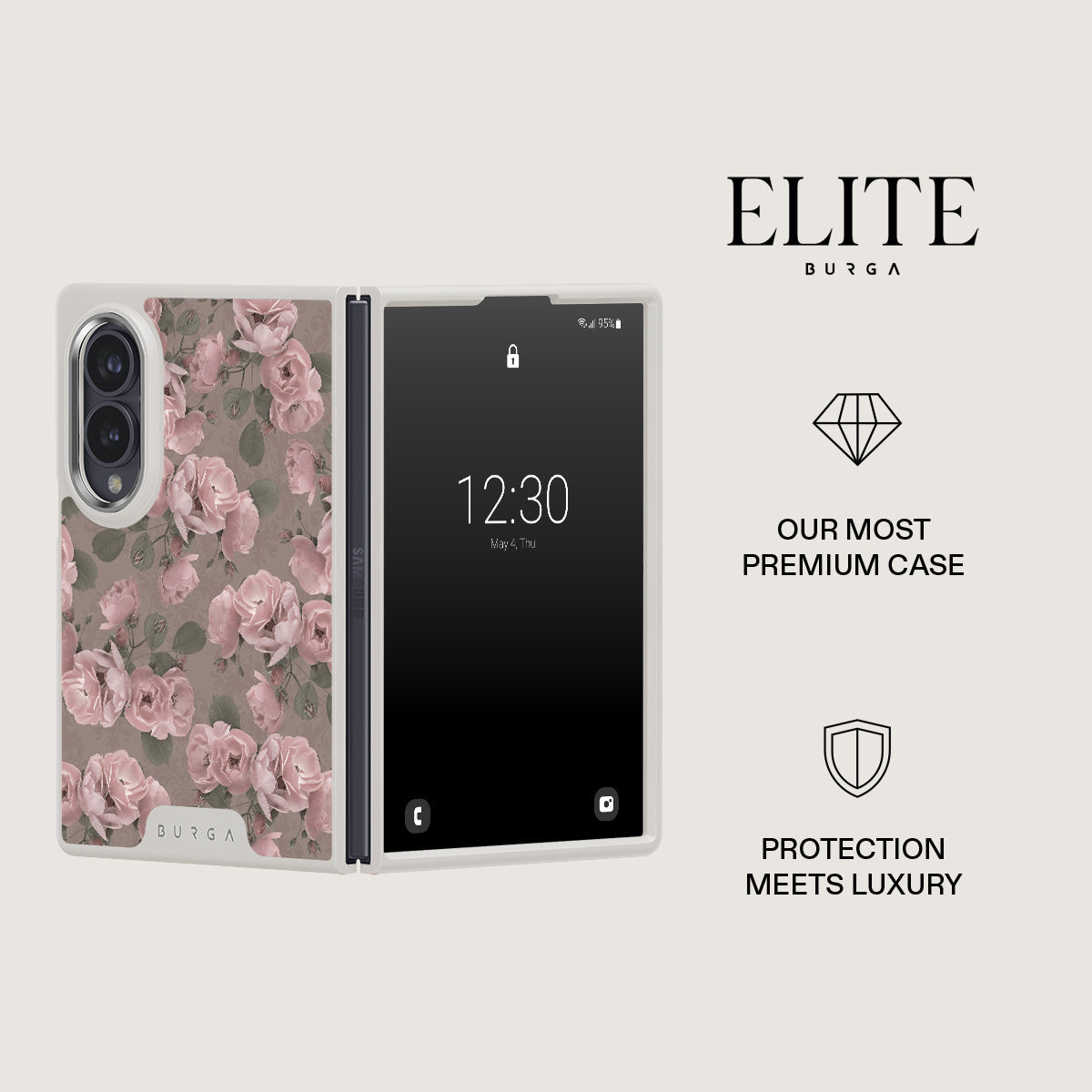 Vintage Glamour - Samsung Galaxy Z Fold 8 Case