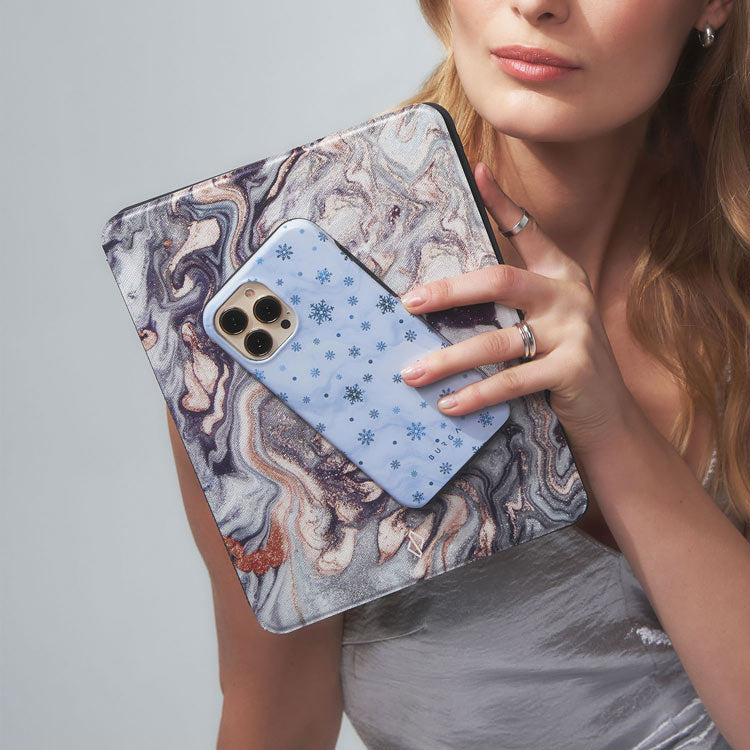 Ice Queen - Snowflakes Samsung Galaxy S26 FE Case