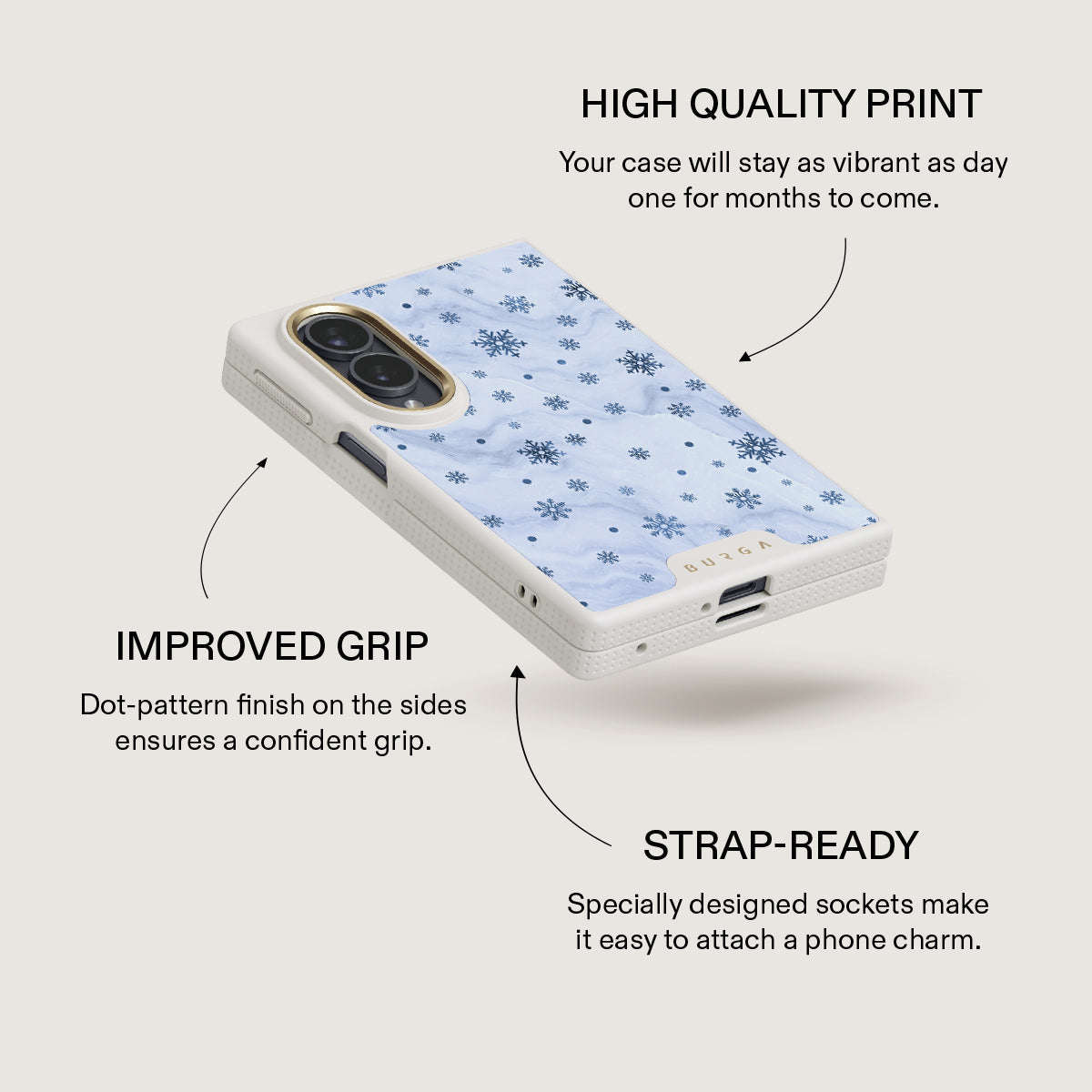 Ice Queen - Snowflakes Samsung Galaxy Z Fold 8 Case